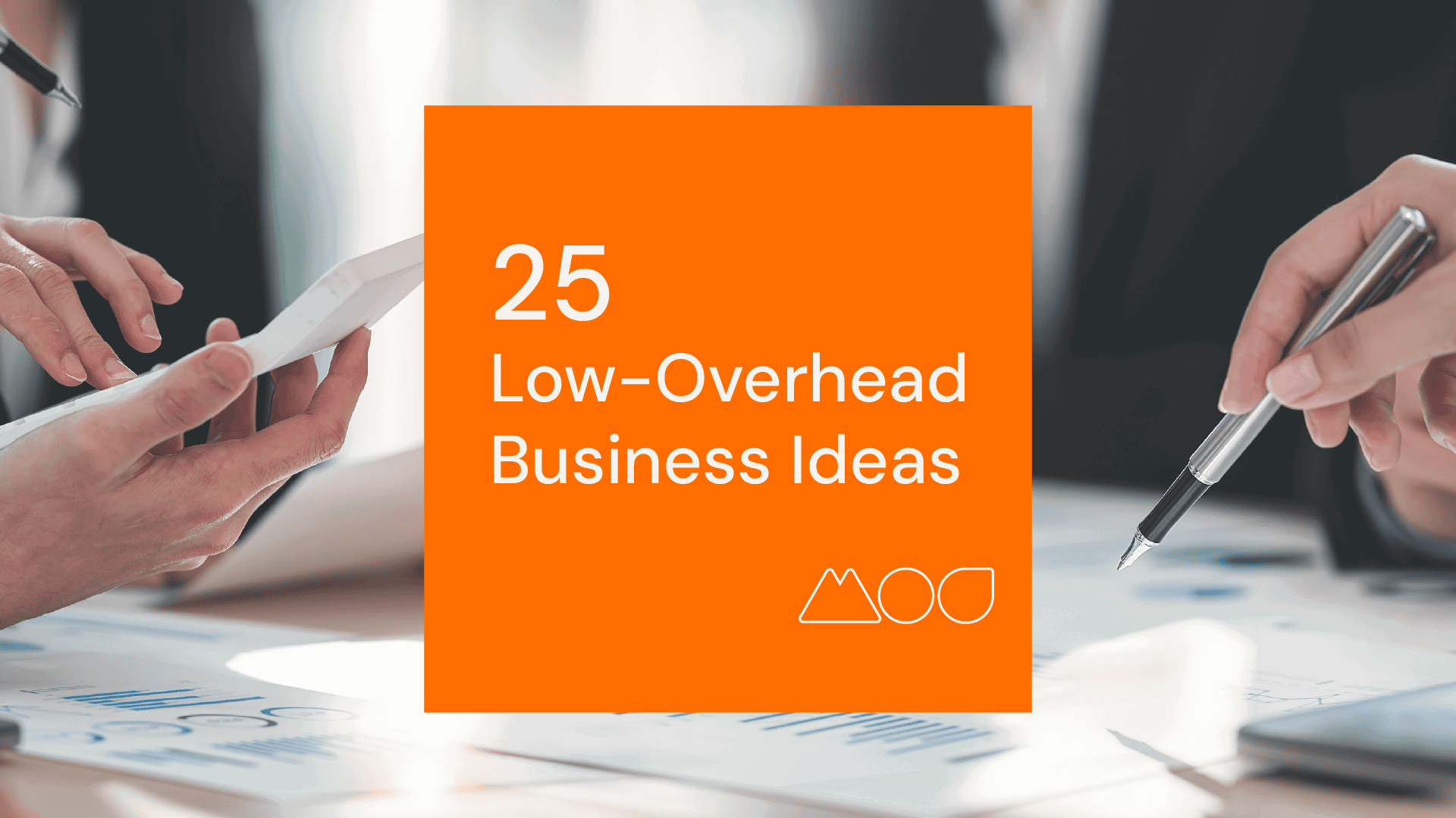 low-overhead business ideas
