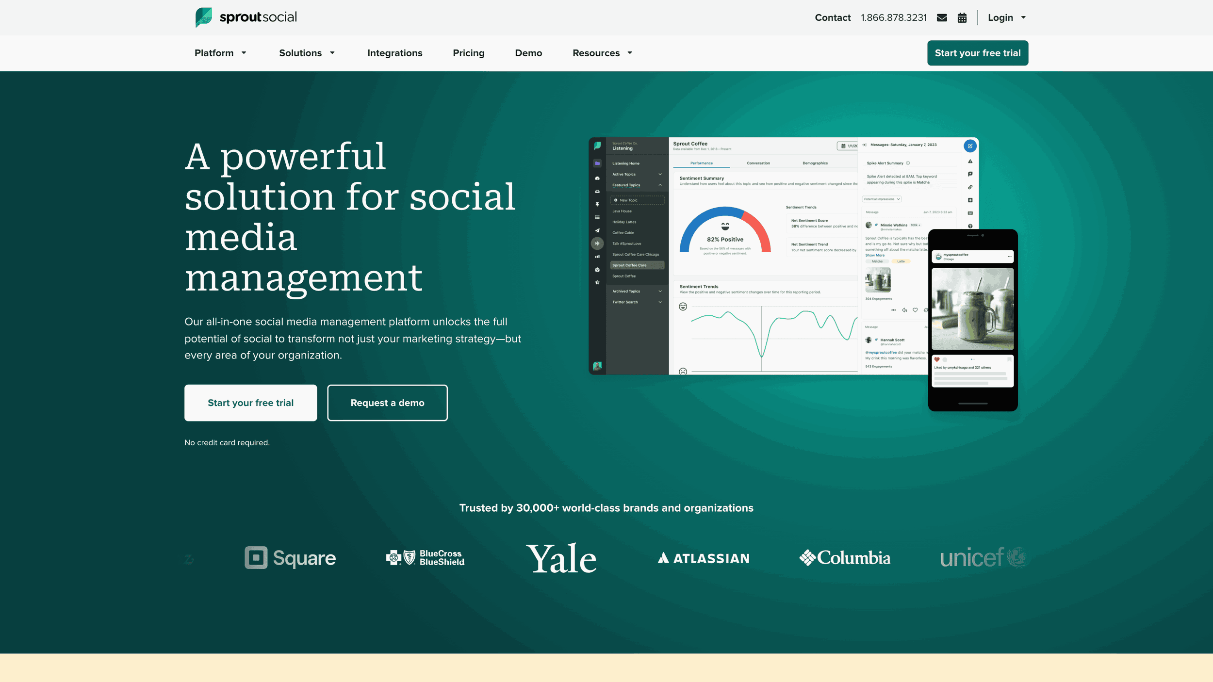 Sprout Social Website